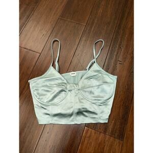 bustier corset crop top Garage Clothing underwire Medium cami